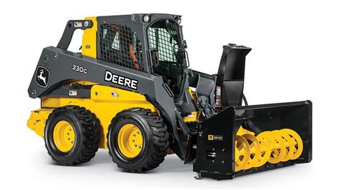 john deere skid steer snow blower|john deere snow blower attachment.